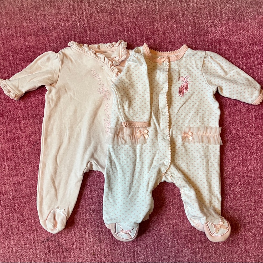 Pink NB One Piece Set